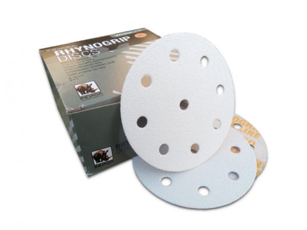Indasap White Lin Rhynogrie Discs Ø125mm 9L P120